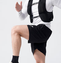 Adjustable Weighted Vest with Reflective Strips for Fitness