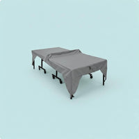 Table Tennis Table Cover Waterproof Fitted Table Cover Silver-Coated