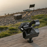 Adjustable Chair Rod Holder Rotatable Rod Holder with Clamp Universal Bracket Long-Lasting for Anglers