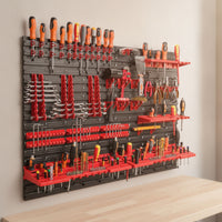 Pegboard Tool Organizer Plastic Pegboard Wall Organizer Versatile for Mechanics