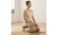 Meditation Bench with Travel Bag Wooden Meditation Bench Angled Furniture for Adults