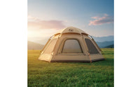 Hexagonal Tent Mesh Openings Automatic Tent Foldable for Families