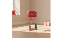 Christmas Mailbox with Trees Outdoor Christmas Mailbox Indoor for Photographers