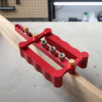 Vertical Drilling 90 Degree Holes Triple-Purpose Jig for Workshop