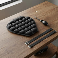 Motorcycle Air Seat Cushion Breathable Vehicle Accessory Non-Slip Bottom