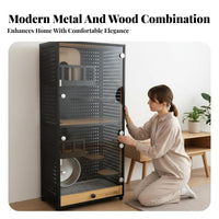 Chinchilla Villa With Cooling System Indoor Pet Enclosure additionalLarge Space Ventilated Pegboard for Home