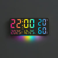 RGB Wall Clock with Ambient Light and Color Changing Feature