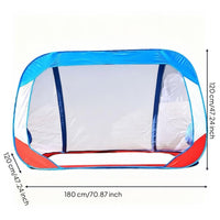 Beach Soccer goals Quick Setup Foldable Football goals Lightweight Portable Football Net for Kids, Outdoor
