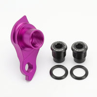 CNC-Machined UDH Derailleur Hanger Anodized Direct Mount Hanger with Bolts Aluminum Hardware Compatible for Mechanics