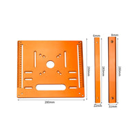Woodworking Guide Portable Adjustable Platform Wear Resistant