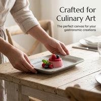 Rustic Ceramic Plate, 12-12.9cm Diameter