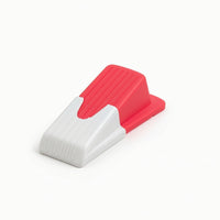 Non-Slip Rubber Door Stopper Ribbed Wedge Door Stop Compact Doorstop Lightweight for Home