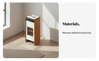 Shoe Storage Cabinet Large Capacity Footwear Organizer Entryway Cabinet Space Saving Structure with Ventilated Doors and Metal Bar Suitable for Apartment Dwellers Homeowners Foyer Hallway Living Room