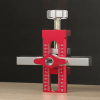 Adjustable Cabinet Door Installation Jig One-Person Cabinet Door Mounting Jig Non-Slip Accurate for DIYers, Woodworkers, Carpenters, Kitchen Renovation, Woodworking, Home Workshop