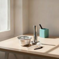 Stainless Steel Coffee Capsule Customizable Stainless Steel Cups Portable Refillable Pod for Kitchen