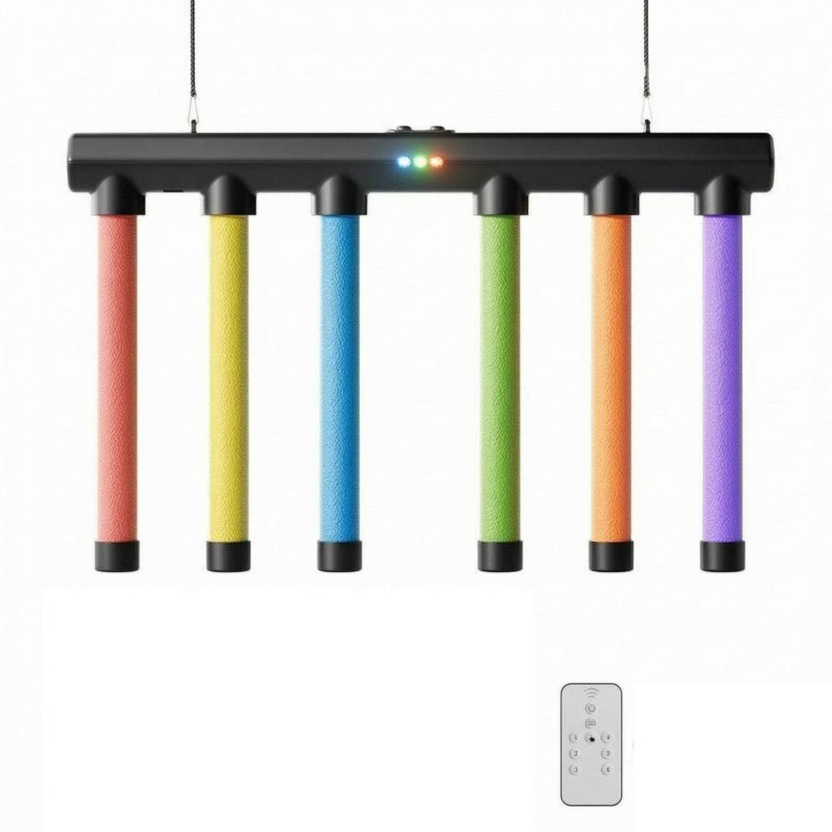 Lightweight Hanging Reaction Toy Plastic Rod Test Game Easy to Carry Response Test Toy Safe Edges