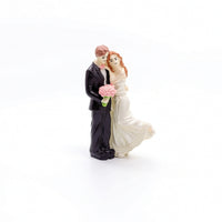Bride and Groom Figurine Decorative Couple Statue Traditional for Collectors