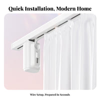 Automatic Curtain Puller App Control Smart Curtain Robot wireless controller Operation