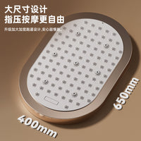 Soft Silicone Acupressure Mat for Foot Massage, Thickened Yoga Round Foot Mat