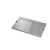 1 Piece Countertop Drip Tray Surface Mount Drip Tray Beer Drip Tray Home Bar Drip Tray Built with Stainless Steel and Semicircular Cutouts Suitable for Kitchen Countertop Food Prep Zone