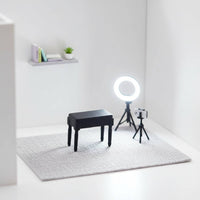 1:64 Concert Pianist Model Collectible Display Piece Mini Piano Player Statue