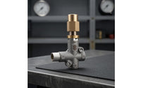 Machined Finish Pressure Regulating Valve Adjustable Washer Pump Valve