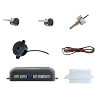 Ultrasonic parking radar, voice alerts