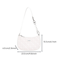 PU leather tote, adjustable strap