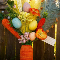 Carrot Hanging Decoration Festive Design Artificial Carrot Decoration Bright Colors Easter Hanging Ornament for Families, Living Room, Home, Fireplace