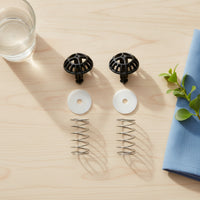 2 Pieces Spring Loaded Stopper Kit Long-Lasting Replacement Part Wear Resistant