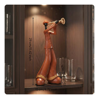 5 Pieces Jazz Musician Statue Set Artistic Design Retro Band Statues