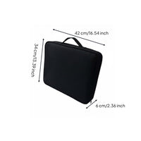 Lightweight Portable Stadium Seat Cushion Thick and Soft Folding Outdoor Seat Pad Long-Lasting 600D Oxford Material for Camping, Kayaking