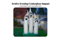 Inflatable Inflatable Specter with LED | Inflatable Decoration with LED Lights, for Yard