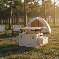 Foldable Storage Box Removable Tabletop Hard-Shell Storage Box Portable