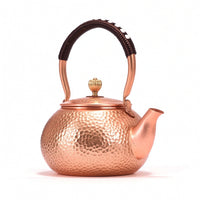 Copper Tea Kettle Handmade Vessel Elegant for Collectors