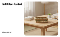Woven Basket with Handles Handwoven Household Storage multi-functional for Bedroom