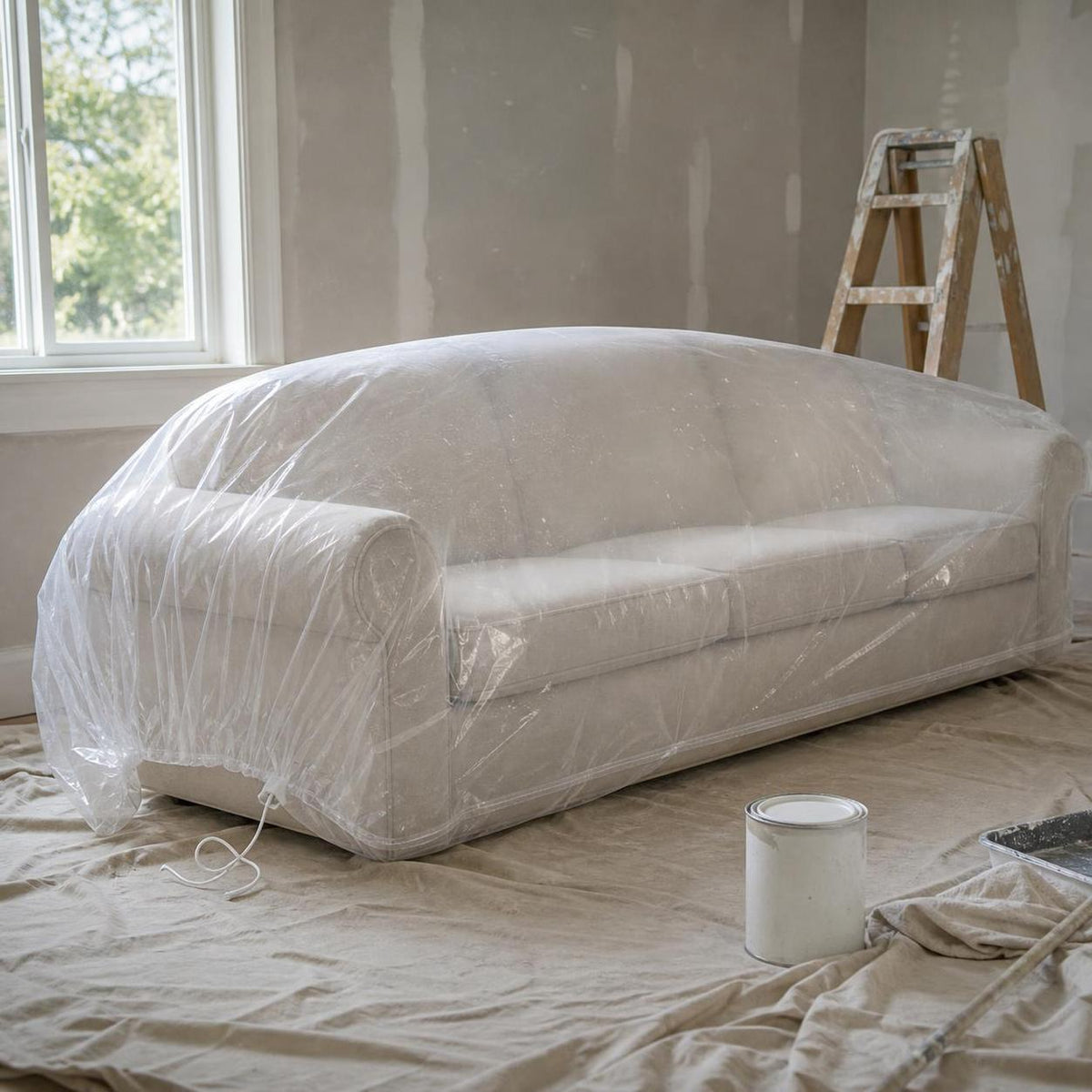 Disposable Elastic Dust Cover for Sofa and Bed Furniture Protection