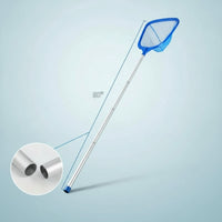 Pool Skimmer Net with Pole Fine Mesh Pool Skimmer with Pole Adjustable for Spas