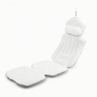 Full Body Bathtub Reclining Cushion Breathable Bath Cushion with Headrest Hanging Bath Pillow with Headrest Luxury for Adults