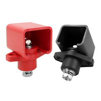 500A Diamond Red Black Battery Terminal with Mounting Screws Kit