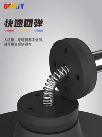 自动回弹复位标志杆不倒翁中考篮球足球训练标志障碍物绕杆倒车桩