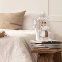 Couple Swing Figurine Gift Idea Swing Couple Figurine Modern for Patio, Couples