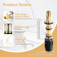 替换墨盒 兼容Mo，en的1225 单把手浴室水龙头/淋浴用的淋浴墨盒