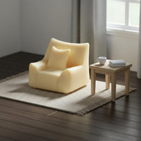 Dollhouse Armchair Detailed Miniature Couch with Cushion Elegant Furniture for Photography