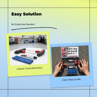 Universal Car Motorcycle Emergency Tire Repair Kit