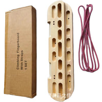 Wooden Climbing Fingerboard for Strength Training