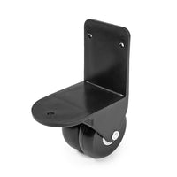 Xiaobo Plastic Right-Angle Double Wheel for Luggage and Toolbox, Wear-Resistant