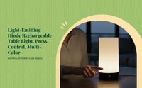 Dimmable rechargeable LED lamp