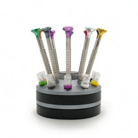 Screwdriver Set with Rotating Holder Rotatable Precision Screwdriver Set Professional Repair Kit for Hobbyists