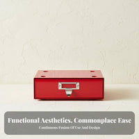 Stackable Metal Drawer long-lasting Desktop Drawer organizer No Assembly Required